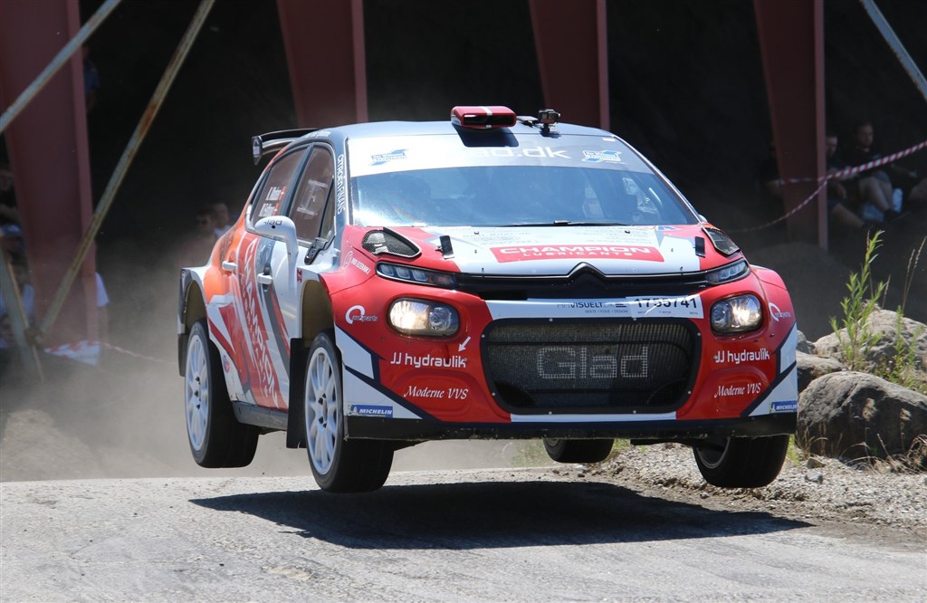 Den topmoderne Citroën C3 R2 4WD rallybil fra Team GLAD Sport, har i 2024 været Kenneth Madsens effektive ”rallyvåben” i kampen om point til DRC Cup 3.
(Foto: Arkiv)